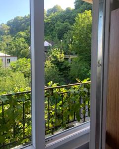 Balkón nebo terasa v ubytování Guest house polaris