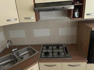 Kuchyň nebo kuchyňský kout v ubytování Miško Apartmani