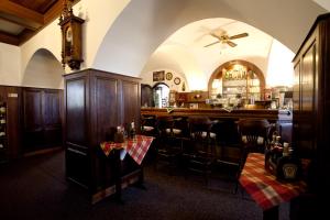 Lounge nebo bar v ubytování Hotel U Jiřího