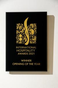 an invitation to the international hospitaliability awards winner opening of the year with at Brik Hotel in Odesa