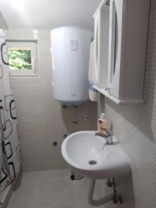 Koupelna v ubytování Guest house Erdan