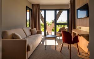 Posezení v ubytování James Vignoble Hôtel, Eguisheim