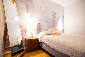Postel nebo postele na pokoji v ubytování Apartman Klara Zadar - Jazine