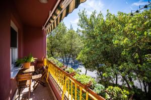 Balkón nebo terasa v ubytování Apartman Klara Zadar - Jazine