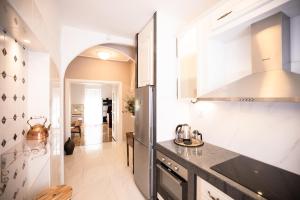 Kuchyň nebo kuchyňský kout v ubytování Apartman Klara Zadar - Jazine
