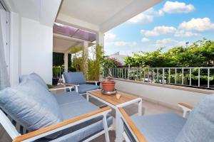 Balkón alebo terasa v ubytovaní Apartments El Corsaro