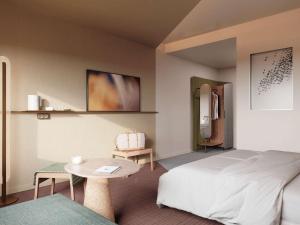 Postel nebo postele na pokoji v ubytování Novotel Paris Orly Rungis Aéroport