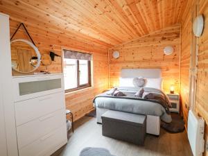 Krevet ili kreveti u jedinici u objektu River Dove Lodge