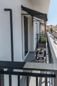 Svalir eða verönd á Bitzaro Boutique Hotel
