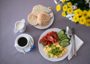 Frokost for gjester på Kamionki