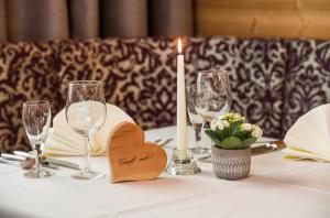Hotel Goldene Rose italokat is kínál