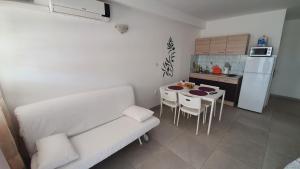 Kuchyň nebo kuchyňský kout v ubytování Batkoski Apartments