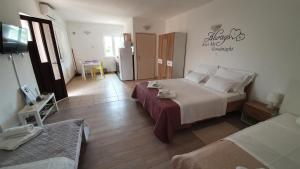 Postel nebo postele na pokoji v ubytování Batkoski Apartments