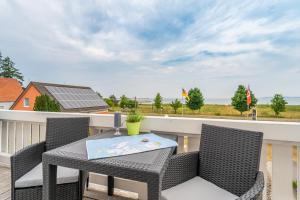 Balkón nebo terasa v ubytování Hotel Königslinie