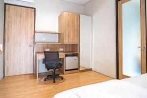 Dapur atau dapur kecil di Three J Residence