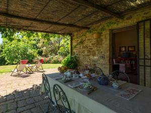 A garden outside Holiday Home Ginestra by Interhome
