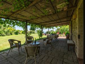 A garden outside Holiday Home Ginestra by Interhome