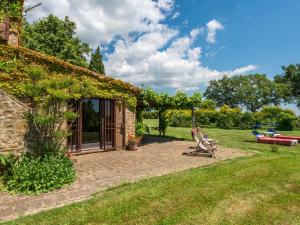 A garden outside Holiday Home Ginestra by Interhome