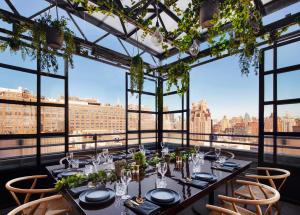 Restaurace v ubytování Gansevoort Meatpacking