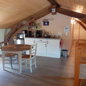 Dapur atau dapur kecil di location chambre d hotes clodeguy No 1