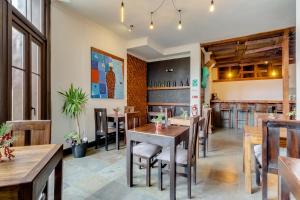 Posezení v ubytování Casa Puente Hotel Boutique