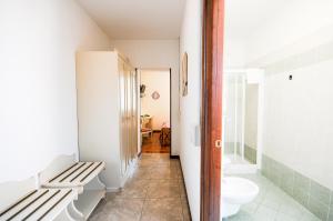 Koupelna v ubytování Hotel Terzo Crotto