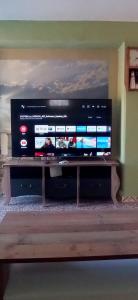 A television and/or entertainment centre at Evelina's View