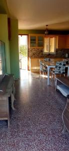 A seating area at Evelina's View