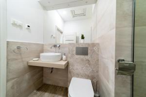 Koupelna v ubytování Be my apartman