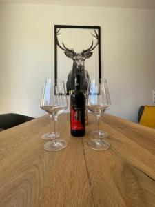 Nápoje v ubytovaní Appartement Schladming Neu