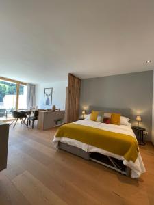 Posteľ alebo postele v izbe v ubytovaní Appartement Schladming Neu