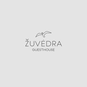 a logo for a guest house at Poilsio namai Žuvėdra in Nida