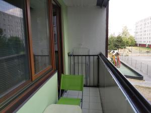 Ein Balkon oder eine Terrasse in der Unterkunft Andrea apartment