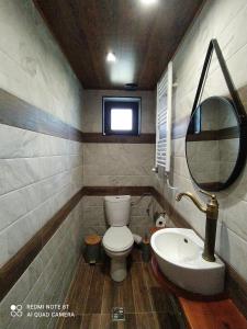 シュコルピロフツにあるYanakieviのバスルーム(トイレ、洗面台付)