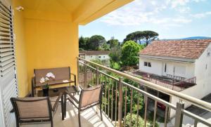 Balkoni atau teres di Busola Apartments