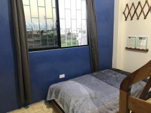Letto o letti in una camera di Posada Estrella