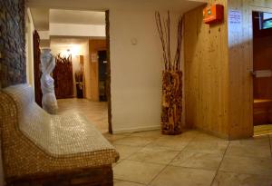 Posezení v ubytování Gosau Apartment 006
