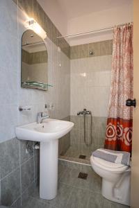 Kúpeľňa v ubytovaní Hotel Kathrin Beach