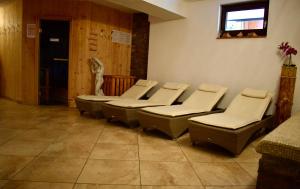 Posezení v ubytování Gosau Apartment 006