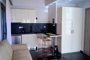 Kuchyňa alebo kuchynka v ubytovaní Luxury Suites by Panagiota