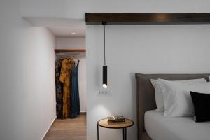 Krevet ili kreveti u jedinici u okviru objekta Allegro Suites Oia