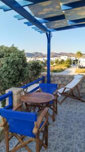 A balcony or terrace at Captain Stavros