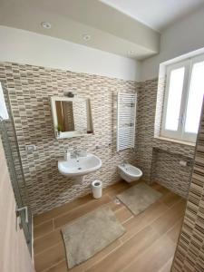 Koupelna v ubytování B&B Amores