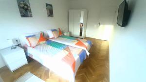 Posteľ alebo postele v izbe v ubytovaní Flora relax house, free parking