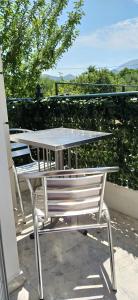 Balkón nebo terasa v ubytování SeaSide Apartment Rio