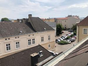 Budynek, w którym mieści się apartament
