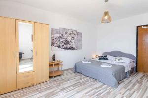 Posteľ alebo postele v izbe v ubytovaní Studio Crikvenica 6