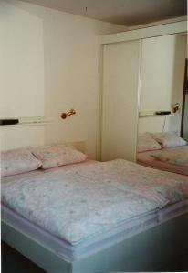 En eller flere senge i et værelse på Ferienwohnungen Mahlke