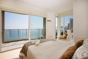Postel nebo postele na pokoji v ubytování Apartamento Paradero de Ifach - Costa CarpeDiem