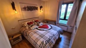Postel nebo postele na pokoji v ubytování Apartamento Crest